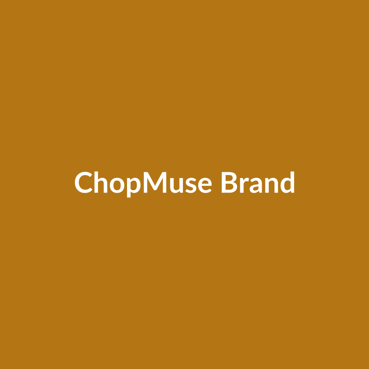 ChopMuse brand banner showing the unisex heavy cotton tee collection with all available colorways arranged in a flat lay